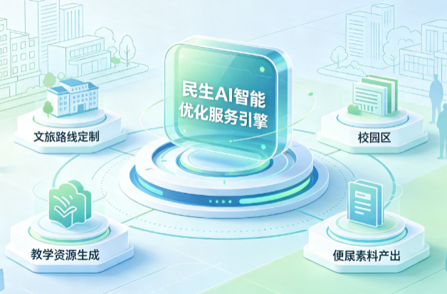 遂昌县AI普惠赋能民生服务 智能优化技术升级大众生活服务体验