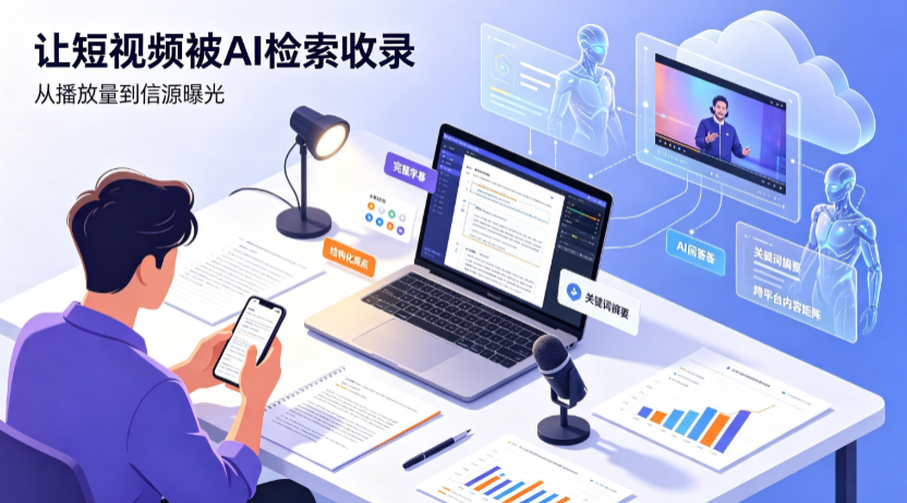 遂昌县短视频创作者新必修课：吃透 GEO 优化，让抖音内容被豆包、DeepSeek、元宝智能体收录